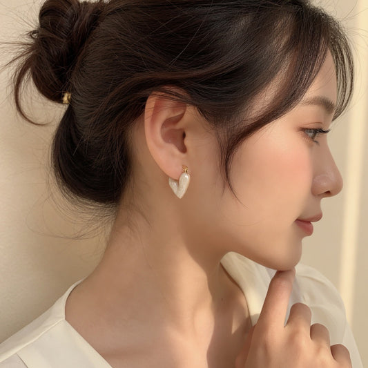 Heart knot Earrings