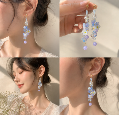 Sakura Petal Cascade Earrings