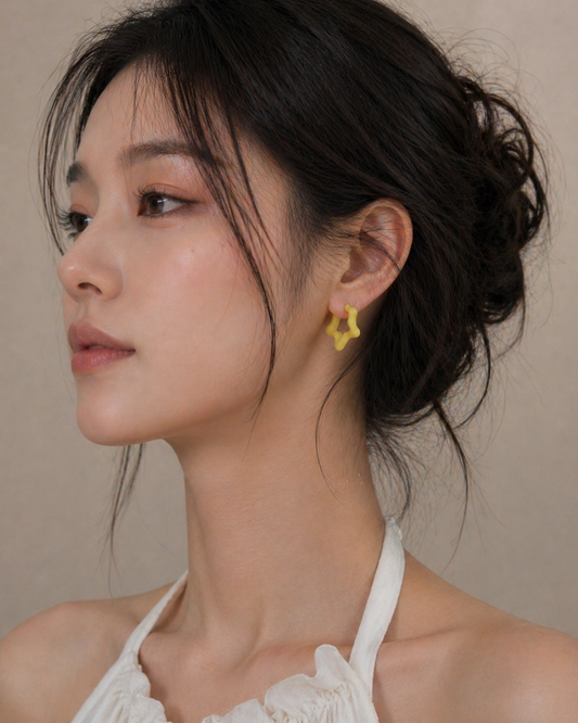 Sunny Star Hoops